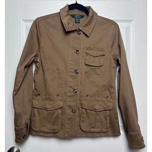 Woolrich Women’s Saddle Ridge Utility Jacket Tan Brown Women's Size Small